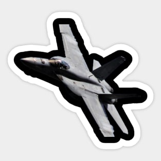 F/A-18E Super Hornet high-speed pass Sticker